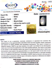 3.95/CT Natural Keshi Pearl